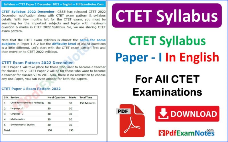 ctet-syllabus-paper-1-english-pdfexamnotes.com